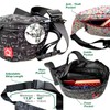 FLOCK THREE - Bolso bandolera, Gato negro, Pequeño, Mochila, casual,