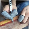 GRIRIW 10Pcs Cut Resistant Finger Cots Durable Thumb Sleeves for