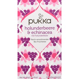 Pukka Elderberry and Echinacea, Pack of 2 (2 x 40 g)