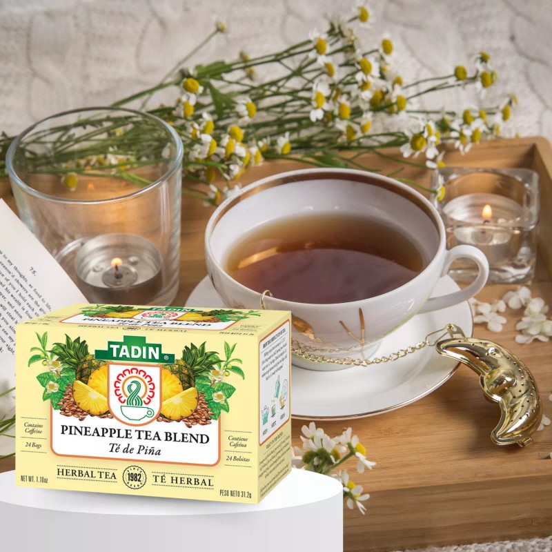 Tadin Pineapple Herbal Tea, 24 Tea Bags 1.10 fl oz,