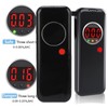Breath Tester Digital Drunk Meter LCD Display with Audio Alarm