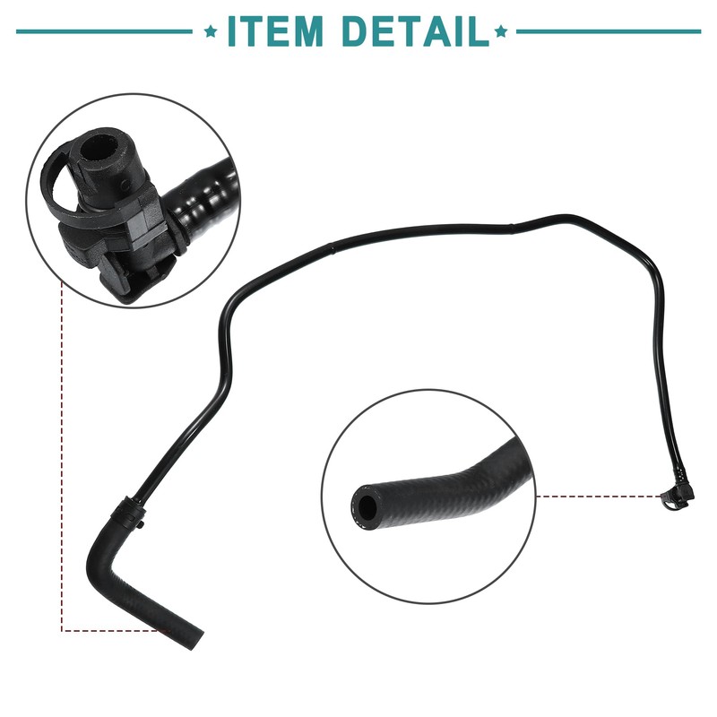 ACROPIX Car Engine Throttle Body Heater Inlet Outlet Pipe Hose
