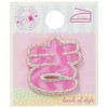 MINODA AM0119 Hiragana “Ki”, Pink (3-Piece Set)