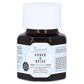 Naturafit Power & Relax Aschw.Rhod.OPC Q10 BVit.Mg