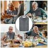 Twistover 1pcs Double Layer Stretchable Adult Bibs with Crumb Catcher
