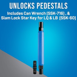 Jonard Tools SSK-600 Star Key Can Wrench Kit for LQ & LB Patterns