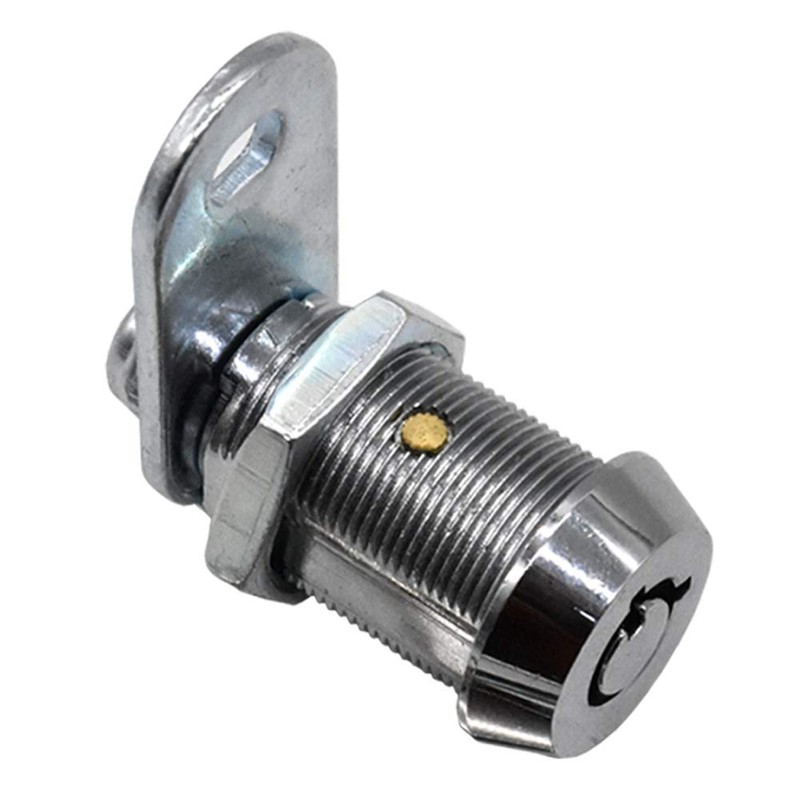 2Pcs Tubular Cam Lock 1 inch Cabinet Lock Keyed Alike