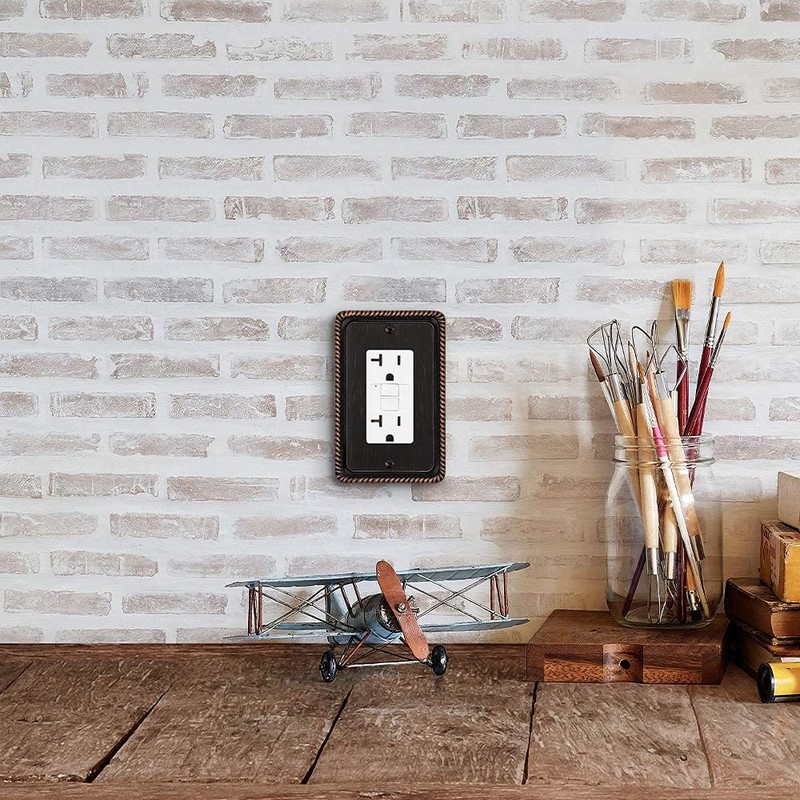 Henne Bery Rope Edge Decorative Wall Plate Switch Plate Outlet