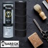Baregk Papel Cuello Negro 500 Tiras. Barbería. Profesional. Baregk