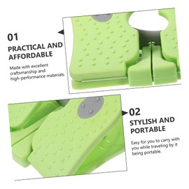 Kisangel Portable Stepper Machine Fitness Platform Exercise Stepper Gym Workout Steady Workout