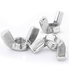 Topnorm24 DIN 315 - M3-10 Pieces Wing Nuts Butterfly Nuts