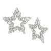 Betsey Johnson Womens Open Star Post Earrings