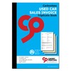 Cherry Carbonless NCR Used Car Sales Invoice Book A4 50