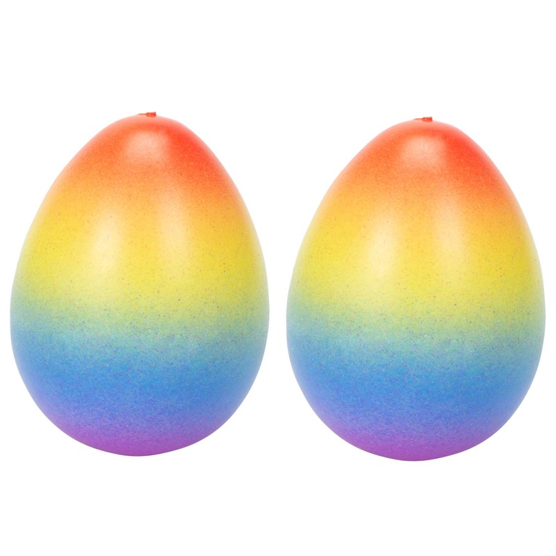 Set of 2 Surprise Growing Hatching Rainbow Egg Kids Toys