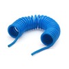 Spiral Compressed Air Hose Polyurethane 8 mm 5 m Long Blue