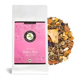 "Women's Power" Chai Tea Loose Organic Caffeine Free Herbal Tea without Aroma and Ideal for Latte - Approx. 35 Cups (100 g) alveus