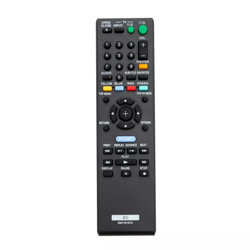 Unbranded RMT-B107A Remote for Sony BDP-BX37 BDP-BX57 BDP-S270 BDP-S370 BDP-S470