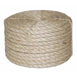 T.W. Evans Cordage Co. 22-605 1/2 in. X 50 ft Twisted Sisal Rope