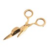 MaMeMi Wick Scissors Brass Length 15 cm