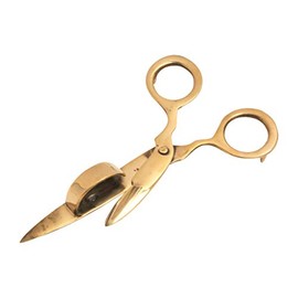 MaMeMi Wick Scissors Brass Length 15 cm