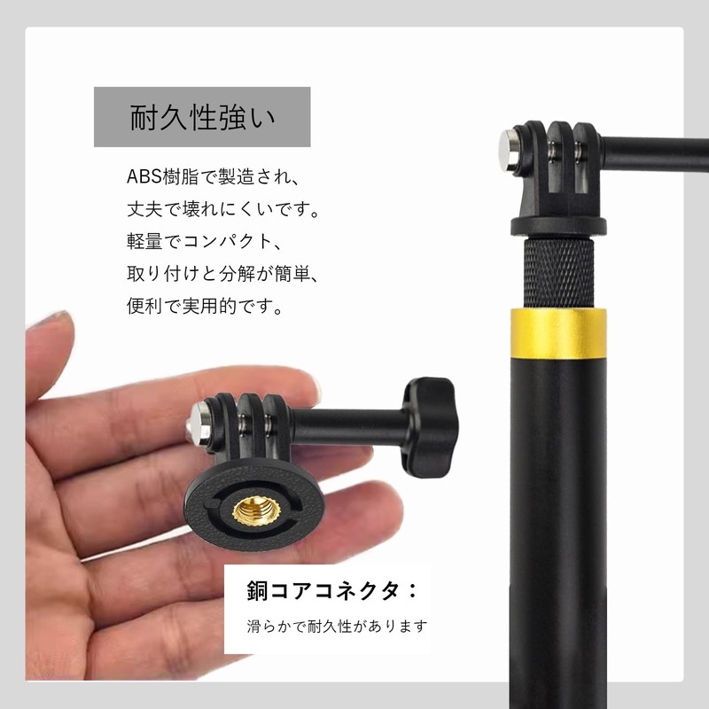 YFFSFDC Wearable Camera Tripod Converter Adapter for GoPro Hero 12/11/10/9/8/7/6/5
