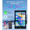 10.4 Inch Car Stereo Single Din Touch Screen Wireless Carplay,