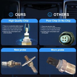 2Pcs 234-9002 234-4261 Upstream Downstream O2 Oxygen Sensor Compatible with Toyota 4Runner 2001 2002 3.4L