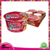 Nissin Top Ramen Bowl Ramen Noodle Soup, Beef, 3.28 Ounce
