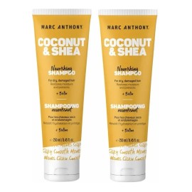 Hydrating Coconut Oil & Shea Butter Shampoo 250ml 2pack Por Marc Anthony True Professional
