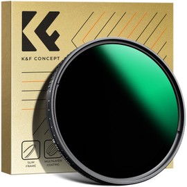 K&F Concept D-Series Variable ND Filter ND3-ND1000 Grey Filter 67 mm (1.5-10 Stops)