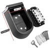 Key Lock Box Wall Mount, Lock Box for Keys with