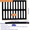 DuuMuut Cast Iron Drain Grate, 20x16 Outdoor Drain Cover, B
