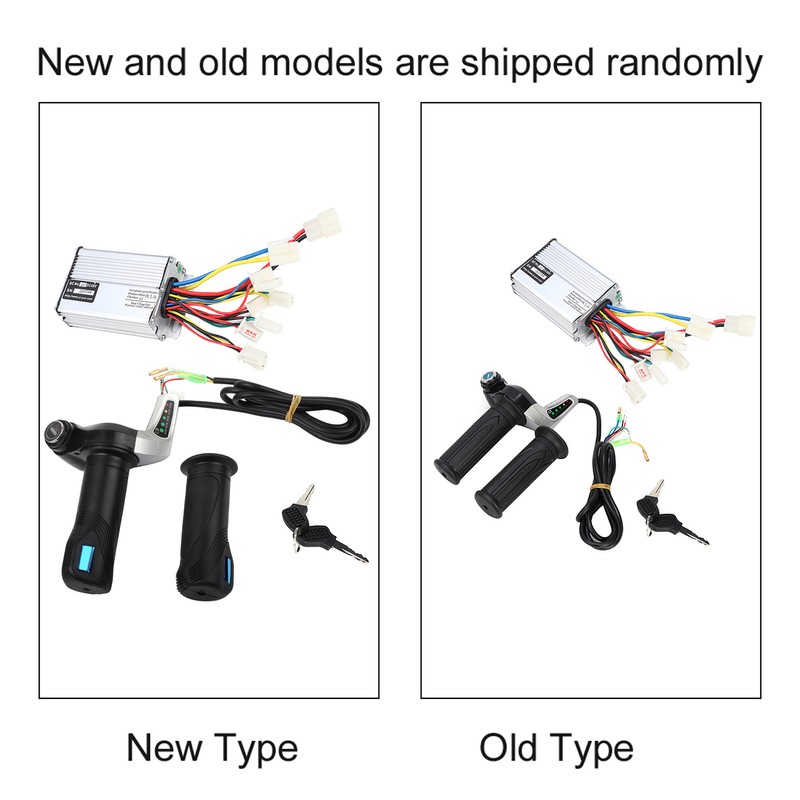 48V 1000W Electric Bike Motor Brushed Speed Box Controller with