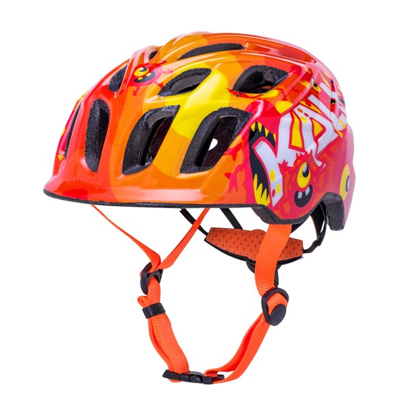 Kali Protectives Chakra Kids Bicycle Helmet; Mountain in-Mould Mountain Bike Helmet for Kids Equipped with an Integrated Visor; Dial Fit Closure System; with 21 Vents