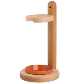 Redecker Natural Pig Bristle Toilet-Brush with Untreated Beechwood Handle, 14-1/2-Inches