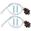 MEMOEO Injector Pigtail Connector 19368140 PT3739 Cmpatible with 6.6L L5P
