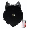 Ebros Large Black Wolf Head with Blood Eyes Wall Decor