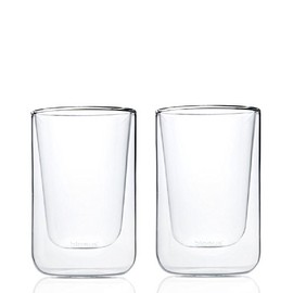Blomus Set 2 Bicchieri per Cappuccino Nero (115 mm)