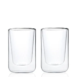 Blomus Set 2 Bicchieri per Cappuccino Nero (115 mm)