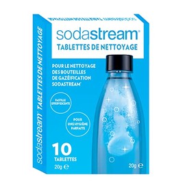 SodaStream Tablet Cleaning Pack 11 x 2 x 17 cm White/Blue 10 Pieces