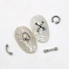 (Coco Nail) Antique Metal Piercing Nail Charms 5 Types (10 Pack) Hipster Nail Art Ships Today / (코코네일) 엔틱 메탈 피어싱 네일파츠 5종 (10개입) 힙스터 네일아트 오늘출발