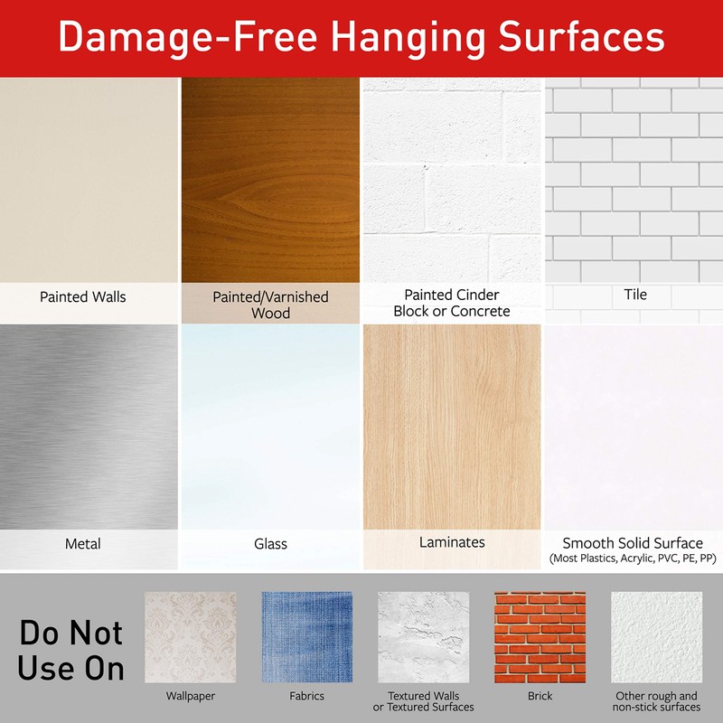Command Small Refill Adhesive Strips, Damage Free Hanging Wall Adhesive