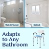 Medokare Premium Shower Chair for Inside Shower - Bath Chair