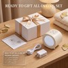 Sleep Sound Machine with 670nm Red Light, Warm Light, 20