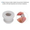 MECCANIXITY 20Pcs Snap Rubber Grommet Plug Mount Dia 9.5mm ID