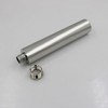 CNFLASK Stainless Steel 2oz Flat Bottom Tube Flask Mini Tube