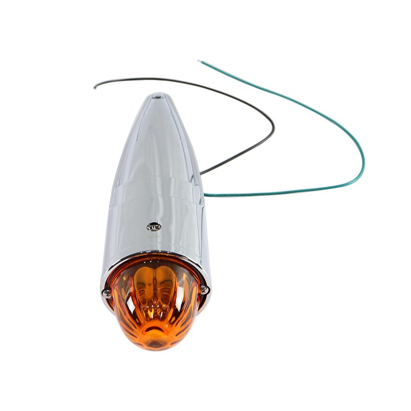 MGWILL Glass Cab Marker Light, Amber Lens Top Roof Running