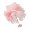 Ostrich Feather Table Lamp Rechargeable Modern Romantic Decoration Lamp Bedroom