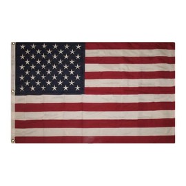 3x5 USA American Flag 600D Embroidered Stars Sewn in Stripes Nylon DOUBLE SIDED