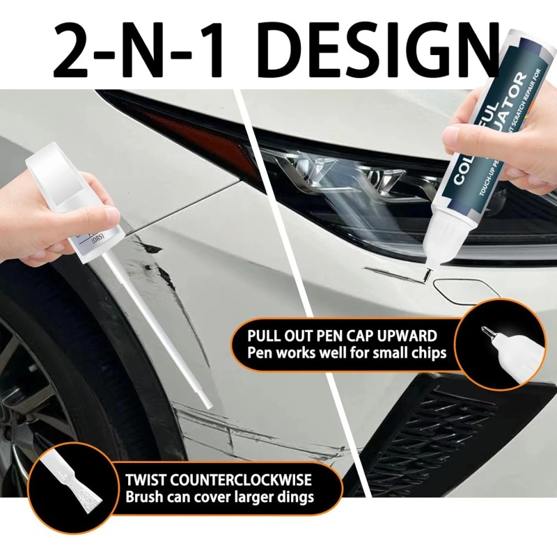 SNSIR Touch Up Paint Kit for Lexus Cloudburst Gray 1L1